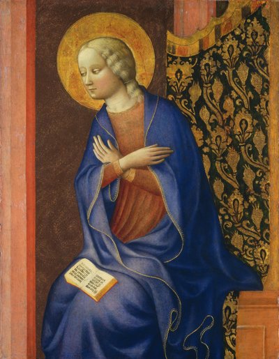 Virgin of the Annunciation by Tommaso Masolino da Panicale